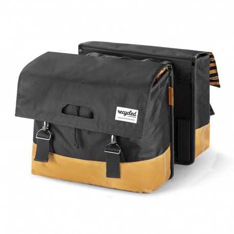 Comprar Alforja doble 40L "Recycled" - Gris Amarillo online con envío rápido. Distribuidor oficial de Urban Proof en España