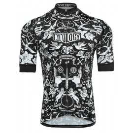 Maillot Cycology Velo Tattoo Hombre corto