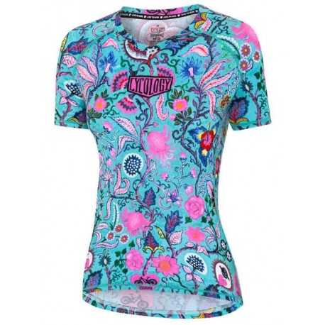 Comprar Camiseta MTB Secret Garden para Mujer- Cycology online con envío rápido. Distribuidor oficial de Cycology en España