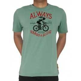 Camiseta Cycology Always Ready to Ride Hombre corta