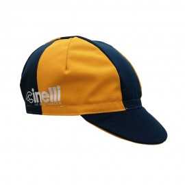 Gorra Cinelli "We Bike Harder" Naranja