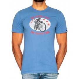 Camiseta Cycology The Faster I Was (Azul)